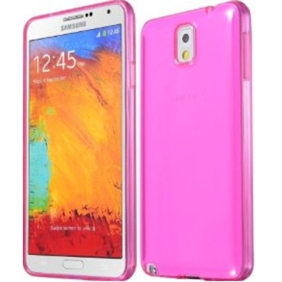 Rubber Case for Samsung Galaxy Note 3 Giallo