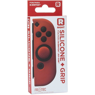 La cassa del Silicone di Gioia Con la Destra  Grip Rosso