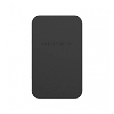 Powerbank Energy System 5000 mAh con cavo integrado Negro